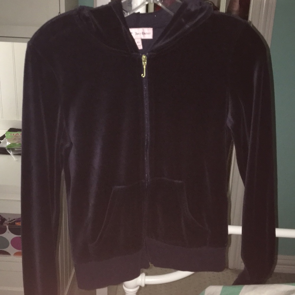 Navy blue juicy couture hoody